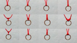 12 PENDANT KNOT*12 MACAM SIMPUL LIONTIN*HOW TO MAKE TIE KNOT