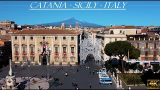 Catania, Sicily, Italy 4K | Cinematic Aerial footage