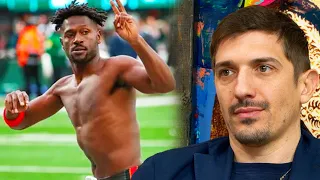 Schulz Reacts: Antonio Brown STORMS OFF FIELD | Andrew Schulz & Akaash Singh