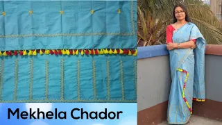 Mekhela Chador ll Hand Embroidery ll @needlenthread2760