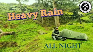 Wild Camping In Heavy Rain in the Snugpak Ionosphere | Edge of the Yorkshire Dales Wild Camping