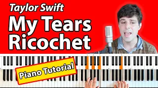 How to play “My Tears Ricochet” by Taylor Swift [Piano Tutorial/Chords for Singing]