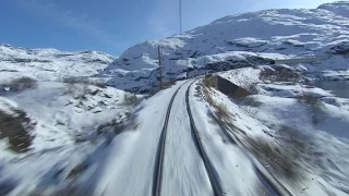 The trip between Oslo and Bergen with Bergensbanen is just stunning