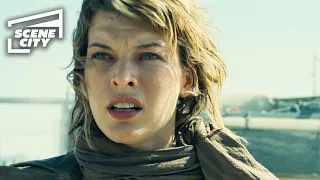 Resident Evil Extinction: Carlos' Sacrifice (Milla Jovovich and Ali Larter)