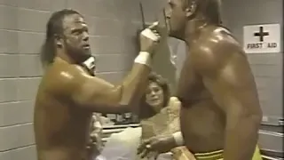 Mega Powers vs Twin Towers - Savage & Hogan vs. Akeem & Highlights