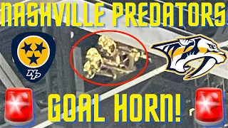 Nashville Predators OFFICIAL Goal Horn (Best on YouTube!) [4k]