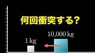 【明日話したくなる数学】衝突回数に隠されたすごい規則