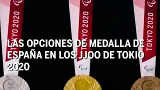 Las opciones de medalla de España en los JJOO de Tokio 2020