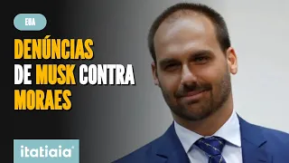 EDUARDO BOLSONARO AFIRMA QUE CONGRESSO DOS EUA IRÁ INVESTIGAR DENÚNCIAS DE ELON MUSK CONTRA MORAES