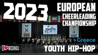 2 Amazons Greece   Youth Hip Hop  / European Cheerleading Championship 2023