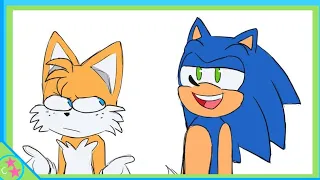 What Joke Did Sonic Tell To Anger Tails | Sonic Comic Dub (#Shorts)