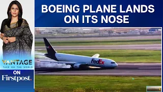 Watch: Boeing 767 Cargo Plane Lands on its Nose in Istanbul | Vantage with Palki Sharma