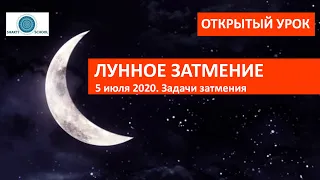 Итоги КОРИДОРА ЗАТМЕНИЙ лето-2020. Лунное затмение 5 июля. Задачи, обозначенные затмением. Аналитика