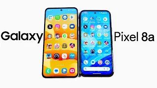 Galaxy A55 vs Pixel 8a Speed Test