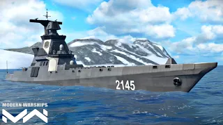 Modern Warships: new RF PROJECT 2145 ship test review. Alpha test server