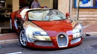 NO SCRATCHING ! Bugatti Veyron 669 Start up & Showroom in Monaco