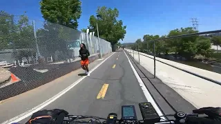 Memorial Day Bike Ride Around Los Feliz and LA River Bike Path with artpal