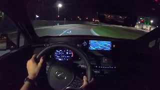 2019 Lexus UX 200 F Sport - POV Night Drive (Binaural Audio)