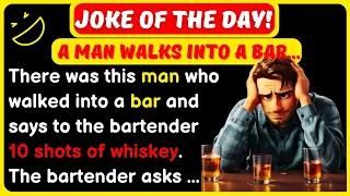 🤣 BEST JOKE OF THE DAY - There was this man who walked into a bar and says … | Funny Daily Jokes