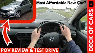 2021 Dacia Sandero | Full POV Review, Tour & Test Drive | Bargain of the Year?