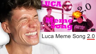 Ich reagiere auf den LUCA MEME SONG 2.0