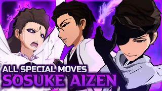 ALL SOSUKE AIZEN SPECIAL MOVES ANIMATIONS - BLEACH BRAVE SOULS