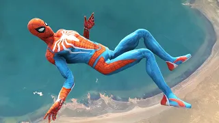 GTA 5 Epic Ragdolls | SpiderMan  Funny Moments ( Euphoria physics/Jumps/Fail )