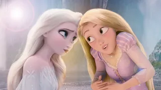 ♪ Elsa and Rapunzel ♪ ♪ Sunshine is a bright ray ♪