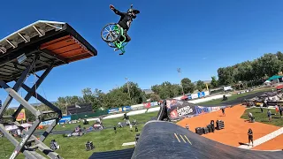 BIGGEST DROP EVER ON WHEELCHAIR!