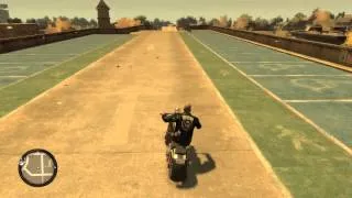 Grand Theft Auto 4: Bike Stunt Fail