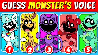 🎵🔊🎤Guess the Smiling Critters Voice (Poppy Playtime Characters) Compilation | Quiz Meme Song
