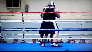 Heavyweight Boxer Chris Sarro KO