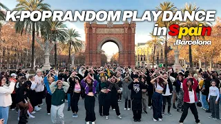 [RPD] 스페인 바르셀로나 개선문 앞에서 케이팝 랜덤플레이댄스🇪🇸 @ArcdeTriomf │K-POP RANDOM PLAY DANCE│[BLACK DOOR 블랙도어]