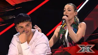 SNEAKS into X Factor to demonstrate her talent | Audition 02 | Spain's X Factor 2024