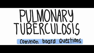 PULMONARY TUBERCULOSIS + NLE COMMON BOARD QUESTIONS | ALYSSA | #boardexam #nle #nursing