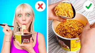 Amazing Food Hacks That Will Change Your Life || How to Eat Your Favorite Food!