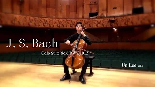 Bach Cello Suite 6 Prelude - Un Lee