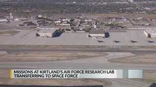 Missions at Kirtland's Air Force Research Lab transferring to Space Force