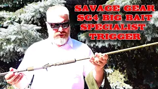 SAVAGE GEAR SG4 BIG BAIT SPECIALIST TRIGGER. Спиннинг для крупной резины