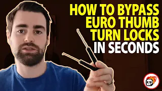 Easy Bypass Euro Thumb Turn Locks - Sparrows Euro Drivers Cam Turners