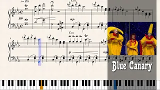 Blue Canary («Печальная канарейка»). Бесплатные ноты для фортепиано.