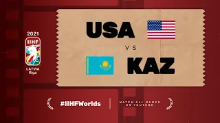 Highlights | USA vs KAZAKHSTAN | #IIHFWorlds 2021