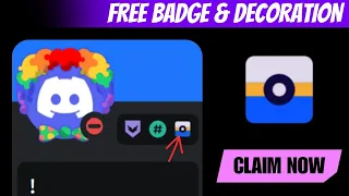 How to get Clown Avatar Decoration & New Badge in Discord for FREE!