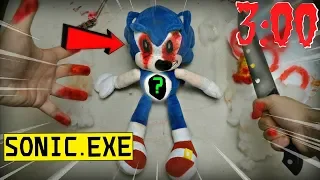 (СТРАШНО) РАЗРЕЗАЛ НАСТОЯЩЕГО SONIC.EXE в 3:00 *что внутри соника*