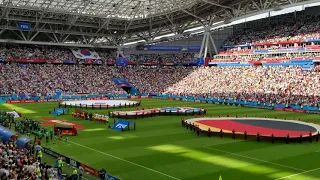 W杯 韓国vsドイツ 選手入場＋両国の国歌斉唱