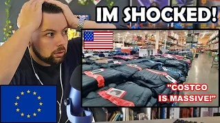 European's First Experience at Costco - European Reacts