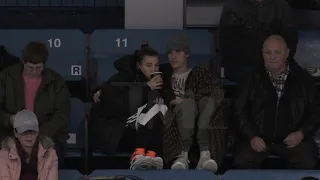 Justin Bieber - Hailey Baldwin, November 23, 2018 at Stratford Hockey Game