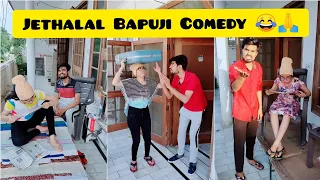 Jethalal Bapuji Comedy 😂 Taarak Mehta Ka Ooltah Chashmah / Tiktok /Moj/ Snack Video/Dushyant Kukreja