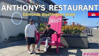 ANTHONY'S SEAFOODS RESTAURANT HOMEPORT EDMONDS,WA #edmondsbeach #restaurants #seafoods #beach