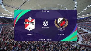 PES 2021 | FC Emmen vs FC Utrecht - Netherlands Eredivisie | 22/12/2020 | 1080p 60FPS